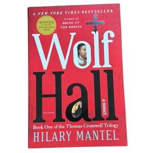 Wolf Hall by Hilary Mantel Paperback Historical Fiction Book.
